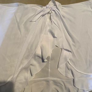 White bottom cover up